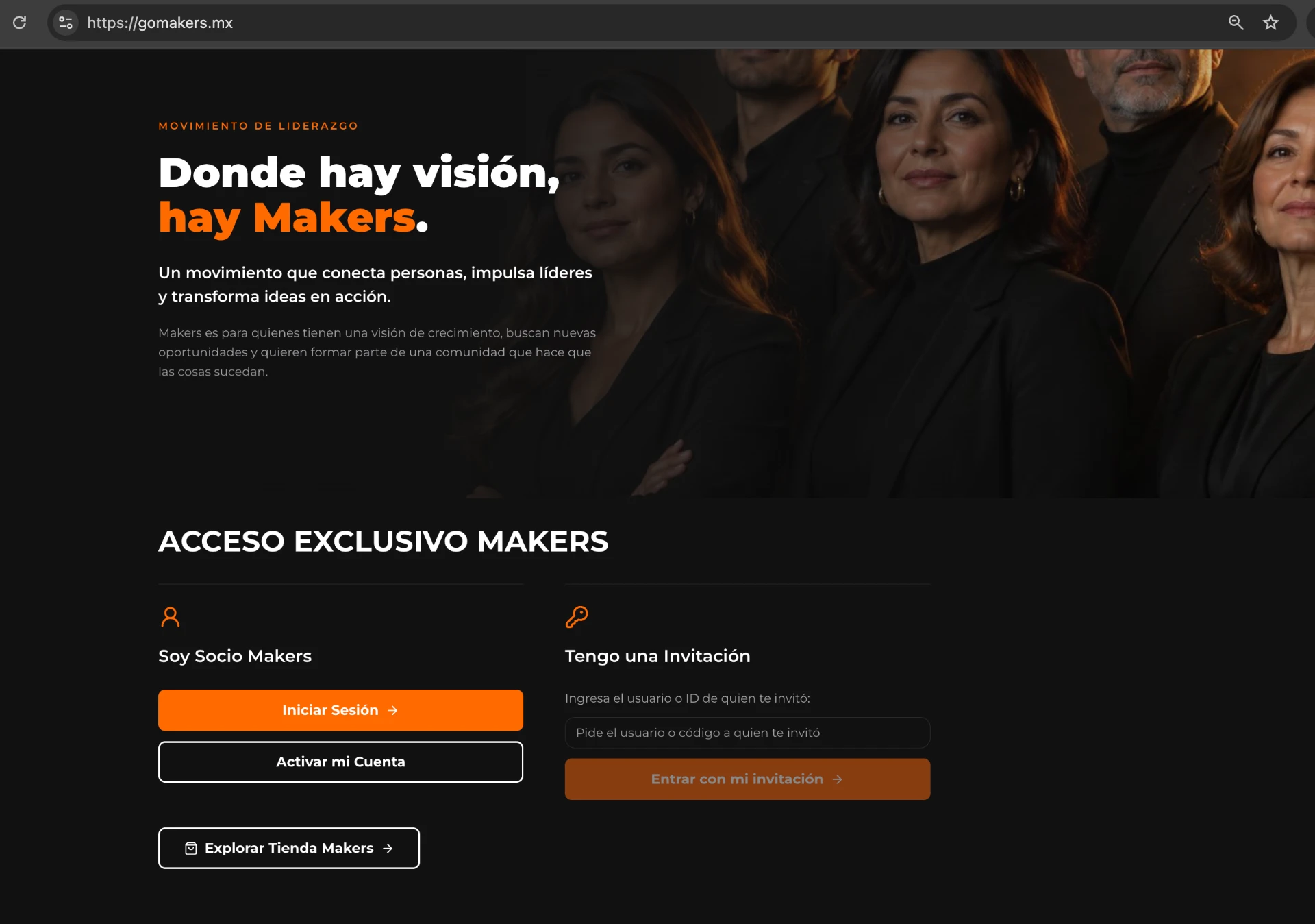 Makers: portada principal — Donde hay visión, hay Makers